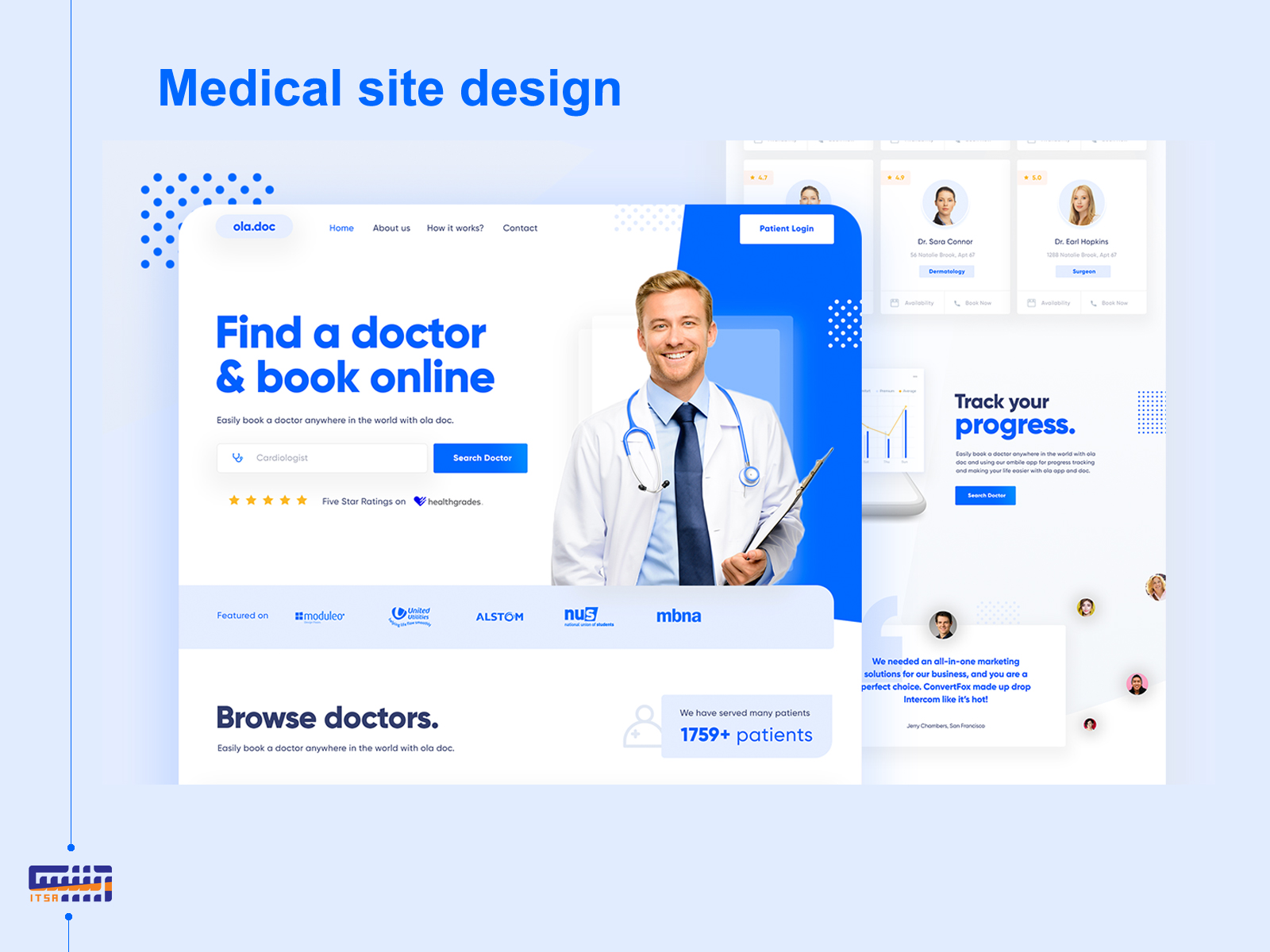 اهمیت طراحی سایت پزشکی